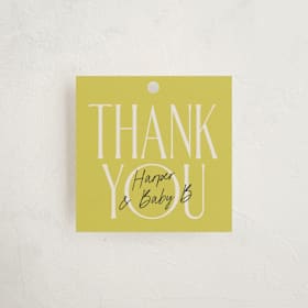 Baby Shower Favor Tags