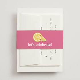 Bridal Shower Belly Bands