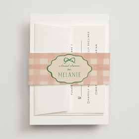 Bridal Shower Belly Bands