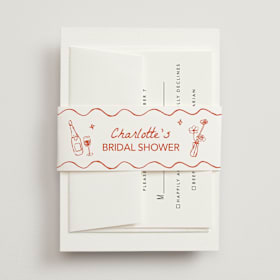 Bridal Shower Belly Bands
