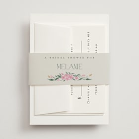 Bridal Shower Belly Bands