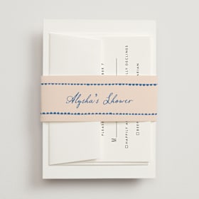 Bridal Shower Belly Bands