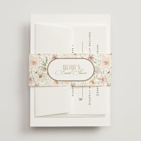 Bridal Shower Belly Bands