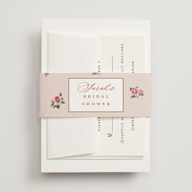 Bridal Shower Belly Bands