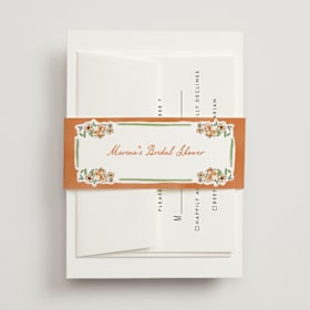 Bridal Shower Belly Bands