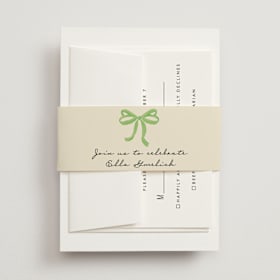 Bridal Shower Belly Bands