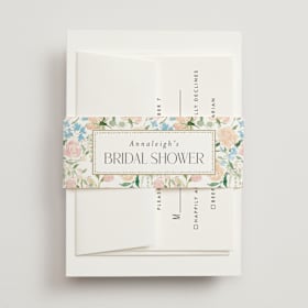 Bridal Shower Belly Bands