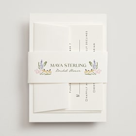 Bridal Shower Belly Bands