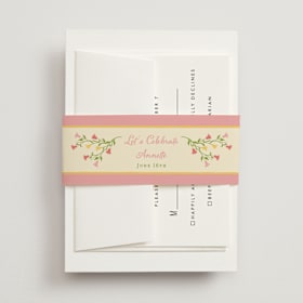 Bridal Shower Belly Bands