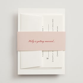 Bridal Shower Belly Bands