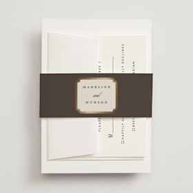Foil-Pressed Belly Bands