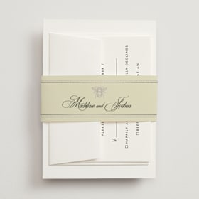 Foil-Pressed Belly Bands