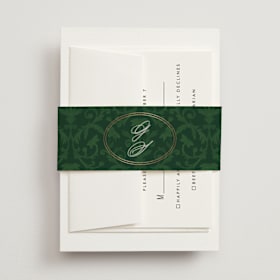 Foil-Pressed Belly Bands