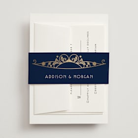 Foil-Pressed Belly Bands