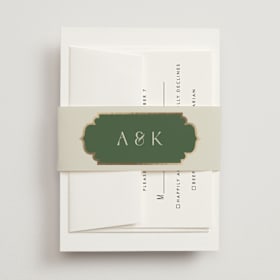 Foil-Pressed Belly Bands