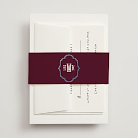 Foil-Pressed Belly Bands