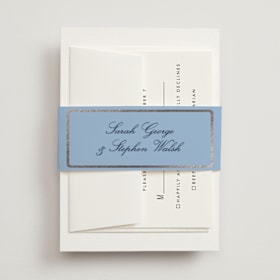 Foil-Pressed Belly Bands