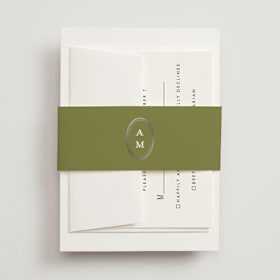 Foil-Pressed Belly Bands