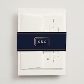 Foil-Pressed Belly Bands