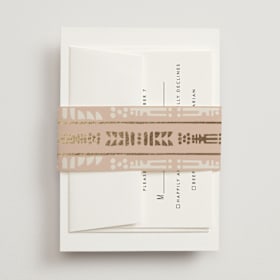 Foil-Pressed Belly Bands
