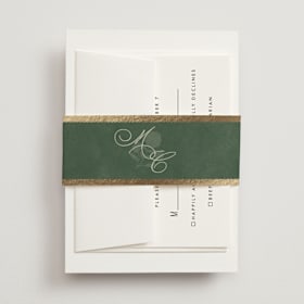 Foil-Pressed Belly Bands