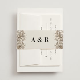 Foil-Pressed Belly Bands