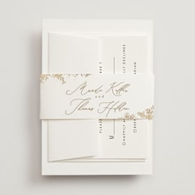 Foil-Pressed Belly Bands