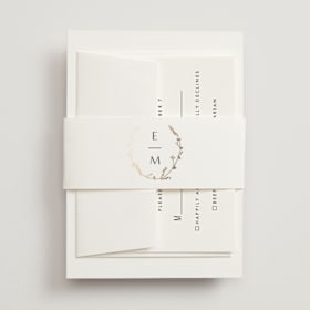 Foil-Pressed Belly Bands