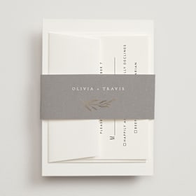 Foil-Pressed Belly Bands