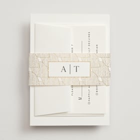Foil-Pressed Belly Bands
