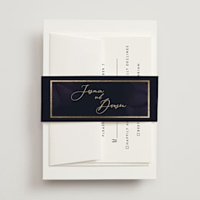 Foil-Pressed Belly Bands