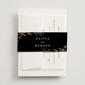 Foil-Pressed Belly Bands
