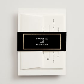 Foil-Pressed Belly Bands