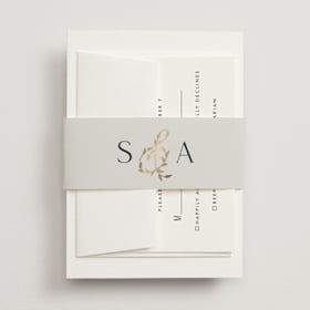 Foil-Pressed Belly Bands