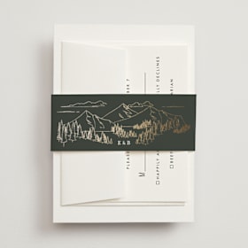 Foil-Pressed Belly Bands
