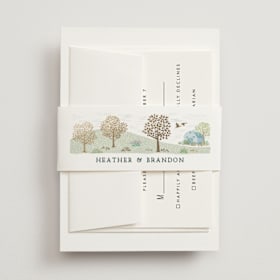 Foil-Pressed Belly Bands