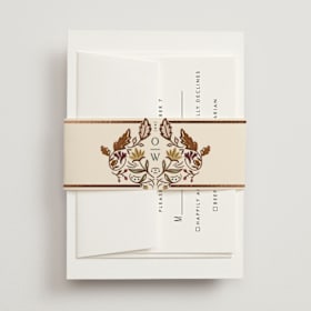 Foil-Pressed Belly Bands