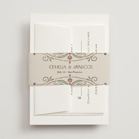 Foil-Pressed Belly Bands