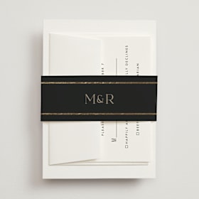 Foil-Pressed Belly Bands