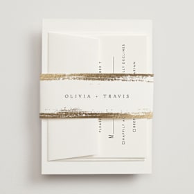Foil-Pressed Belly Bands