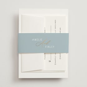 Foil-Pressed Belly Bands
