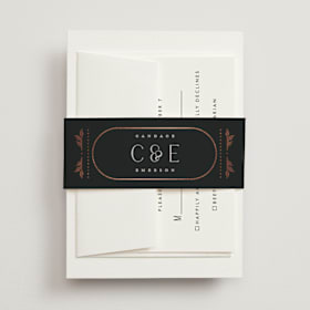 Foil-Pressed Belly Bands