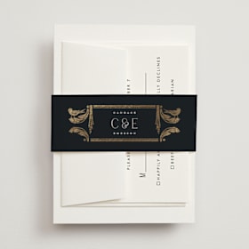 Foil-Pressed Belly Bands