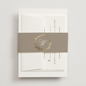 Foil-Pressed Belly Bands