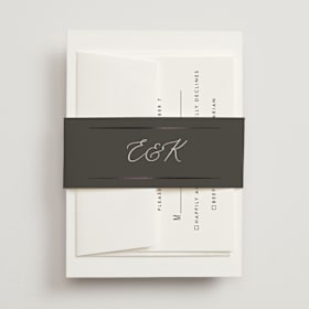 Foil-Pressed Belly Bands