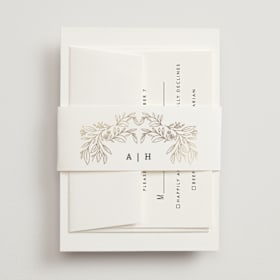 Foil-Pressed Belly Bands