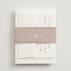 Foil-Pressed Belly Bands