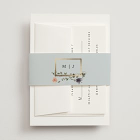 Foil-Pressed Belly Bands