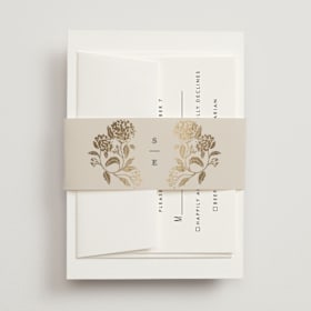Foil-Pressed Belly Bands