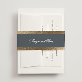 Foil-Pressed Belly Bands